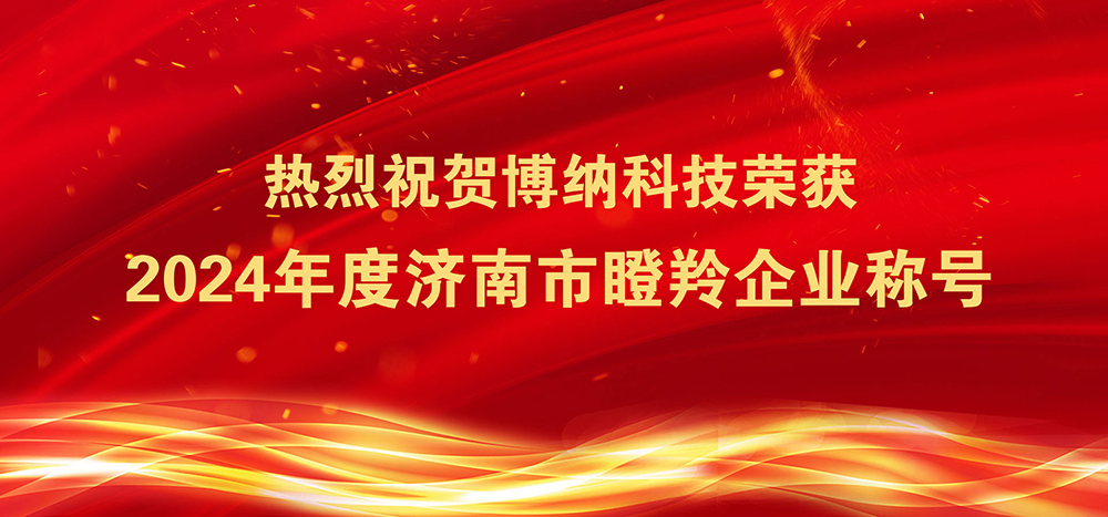 再獲殊榮！博納科技榮獲2024年度濟南市瞪羚企業(yè)稱號