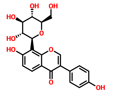 葛根素，分子量416.8